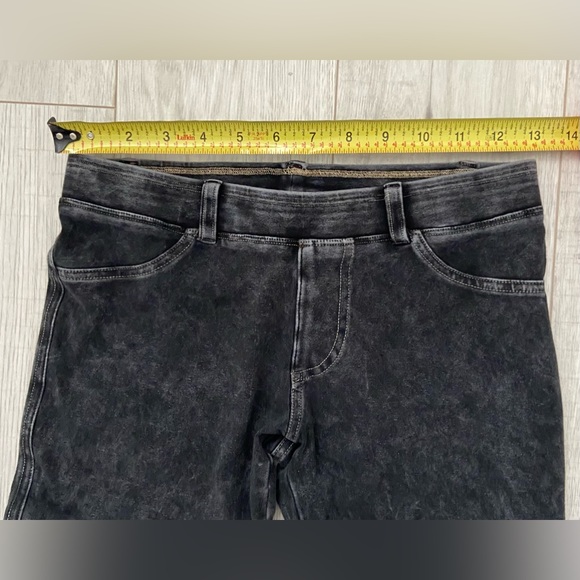 Hard Tail Acid Wash Jeggings Pull On Back Pocket Pants Size Small - Picture 7 of 9